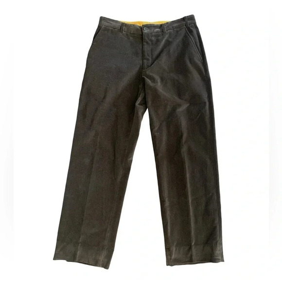 Paul & Shark  Yachting Brown Tapered Leg Corduroy Cotton Trousers Size 34 USA - Picture 2 of 16